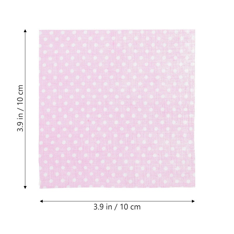 50pcs 10x10cm Cotton Floral Patchwork Fabric Squares for Sewing Quilting Craft - Image 3