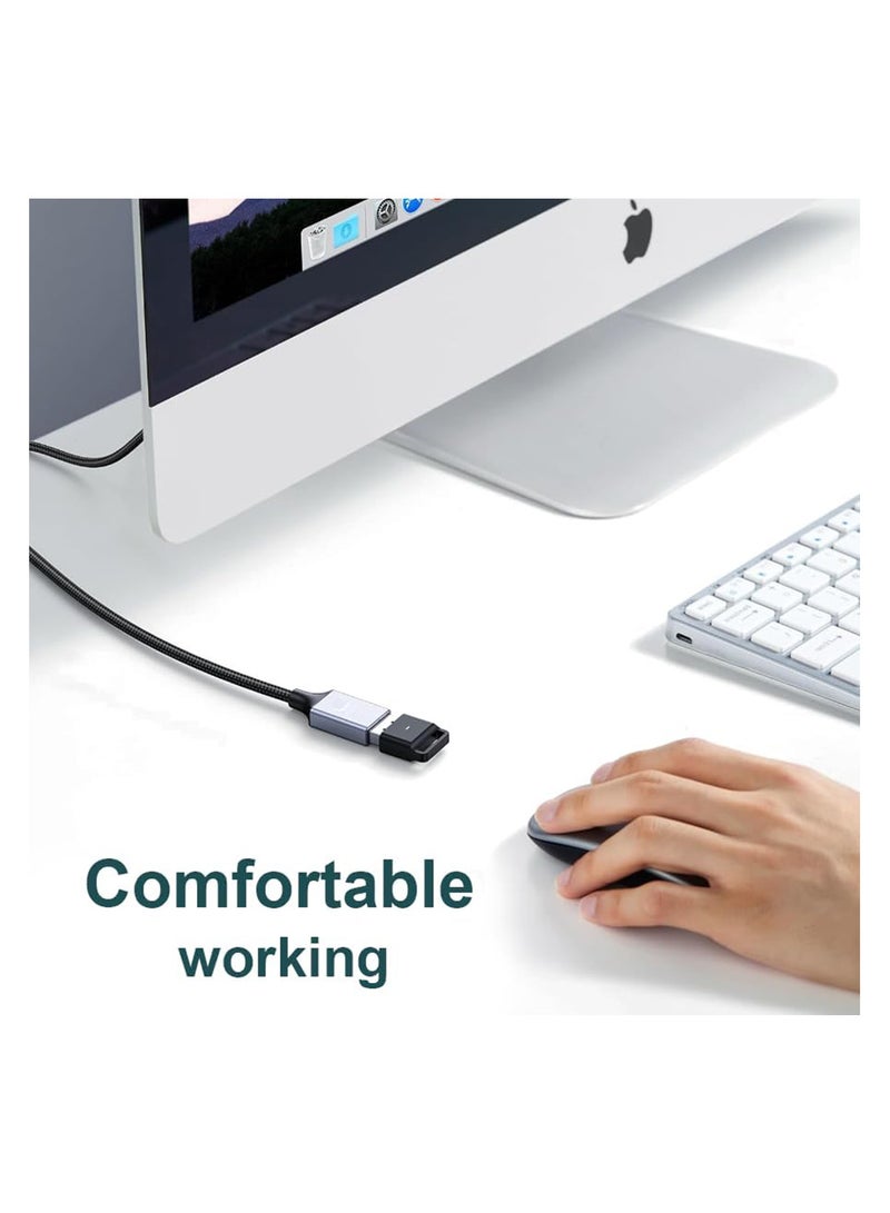 MOWSIL USB Extension Cable 15Mtr, USB A Male to Female Extension Cord USB 3.0 Extender 5Gbps Data Transfer Compatible with Webcam, Phone, USB hub, Mouse, Keyboard, Hard Drive, Headset, - Image 2