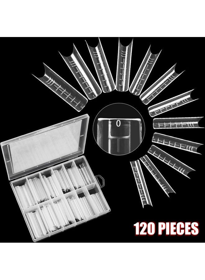 نيبمينينت أطراف أظافر احترافية مكونة من 120 قطعة مع علبة بلاستيكية شفاف - Image 5