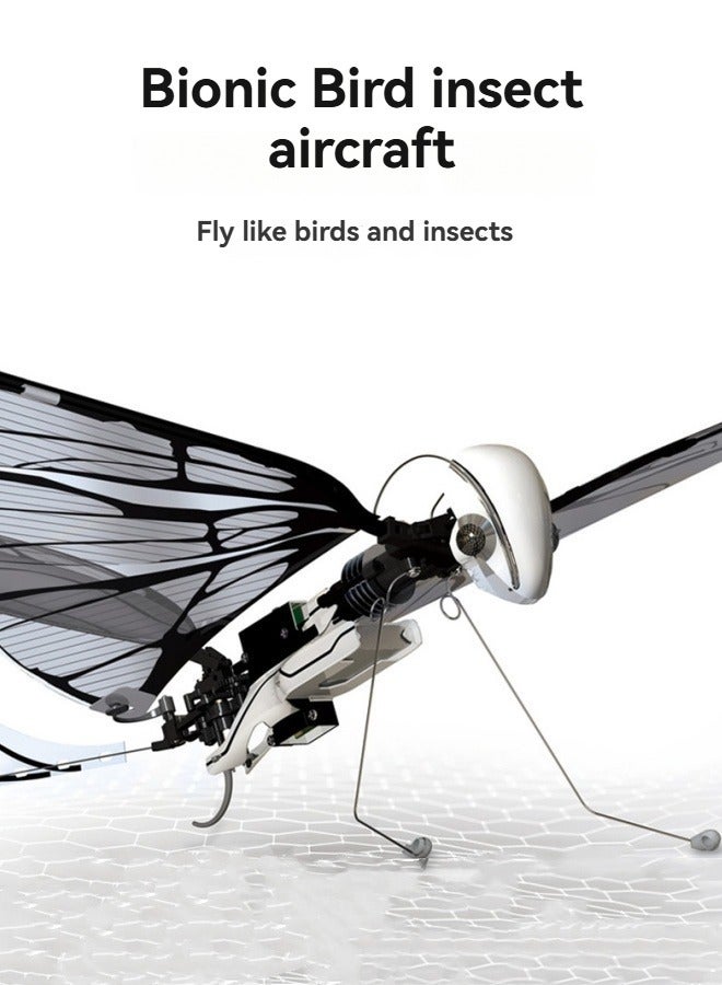 M MIAOYAN Bionic intelligent flying insect electric remote control toy small drone aircraft pet  - Image 1
