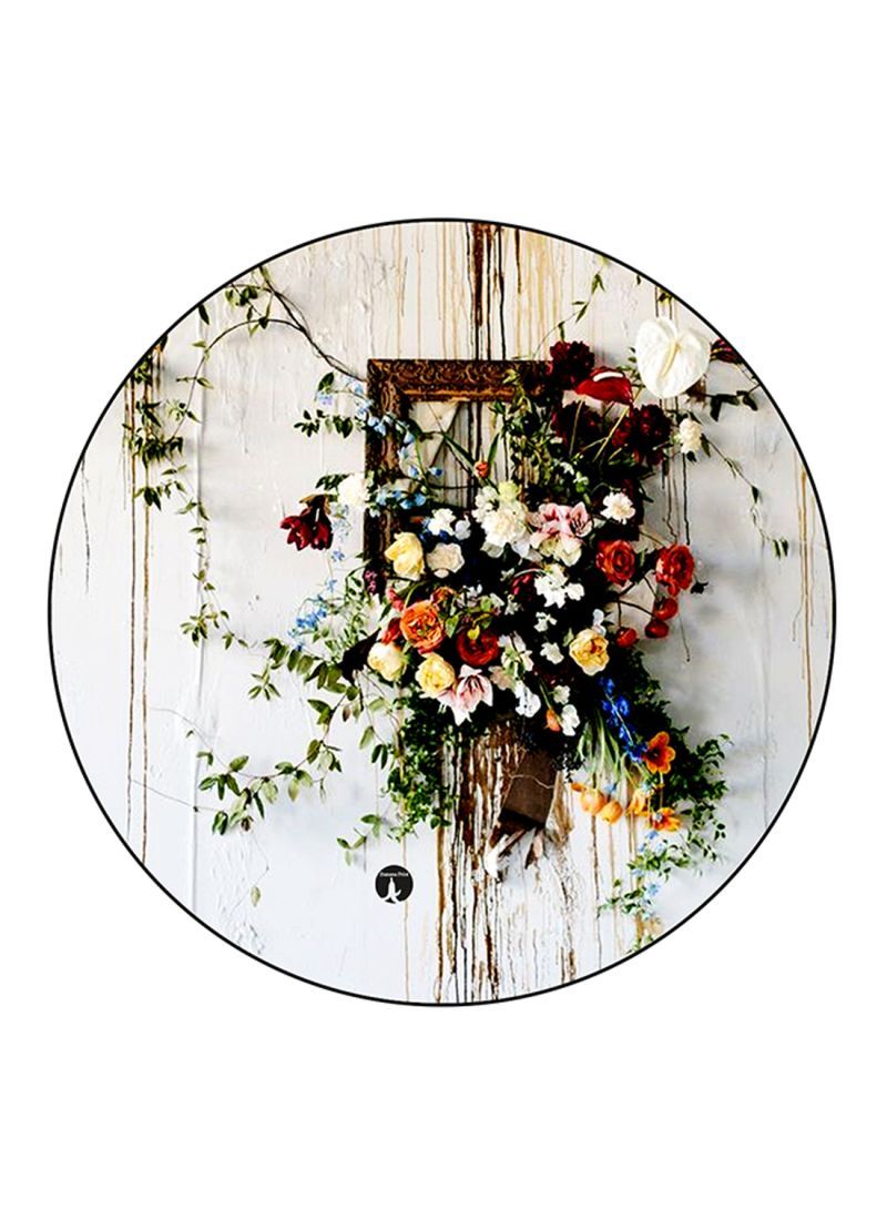 RKN Flowers Printed Mouse Pad Multicolour
