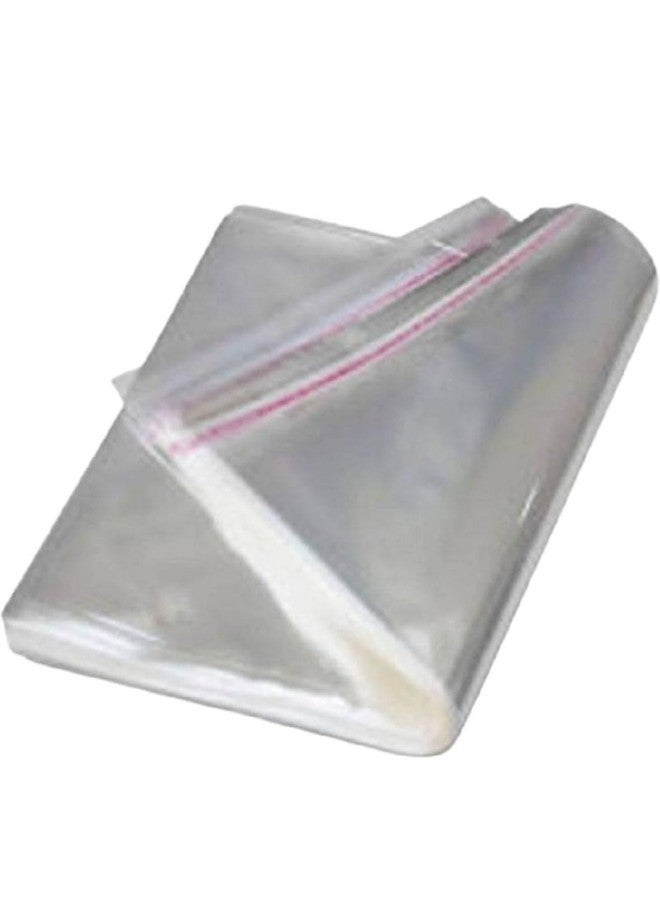 BLDM 800 Piece Transparent Plastic Bags for Packing - Clear Resealable Self Adhesive BOPP Pouches 10 x16 CM (800) - Image 2