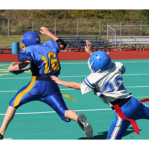 MIUONO Flag Football Belts, Flag Football Set for Adults Kids and Youth, Flag Football Flags for 14 Players Training and Competition Equipment - Image 4