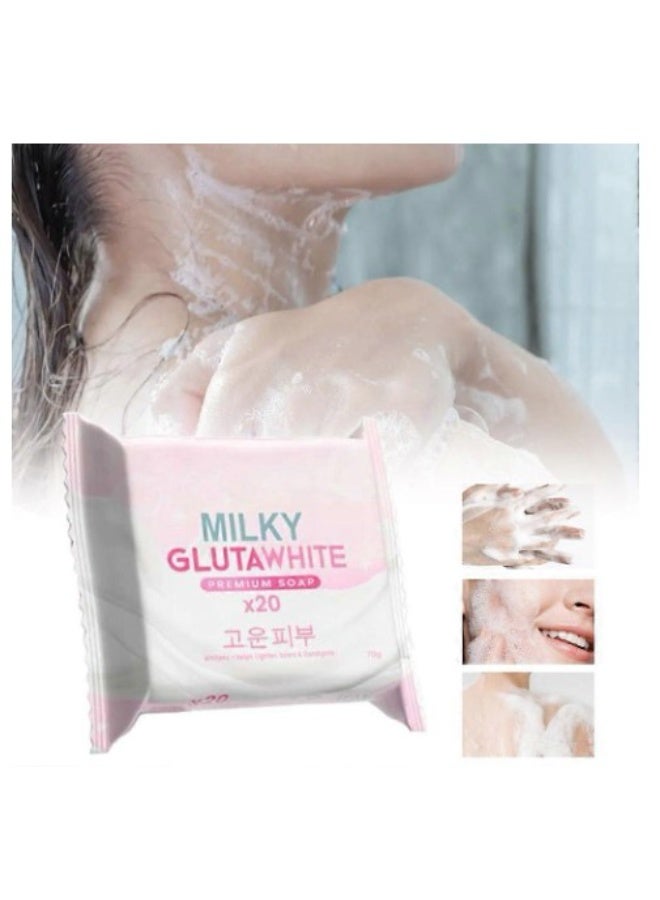 Keisha White Milky Glutawhite Premium Soap - 70g - Image 5