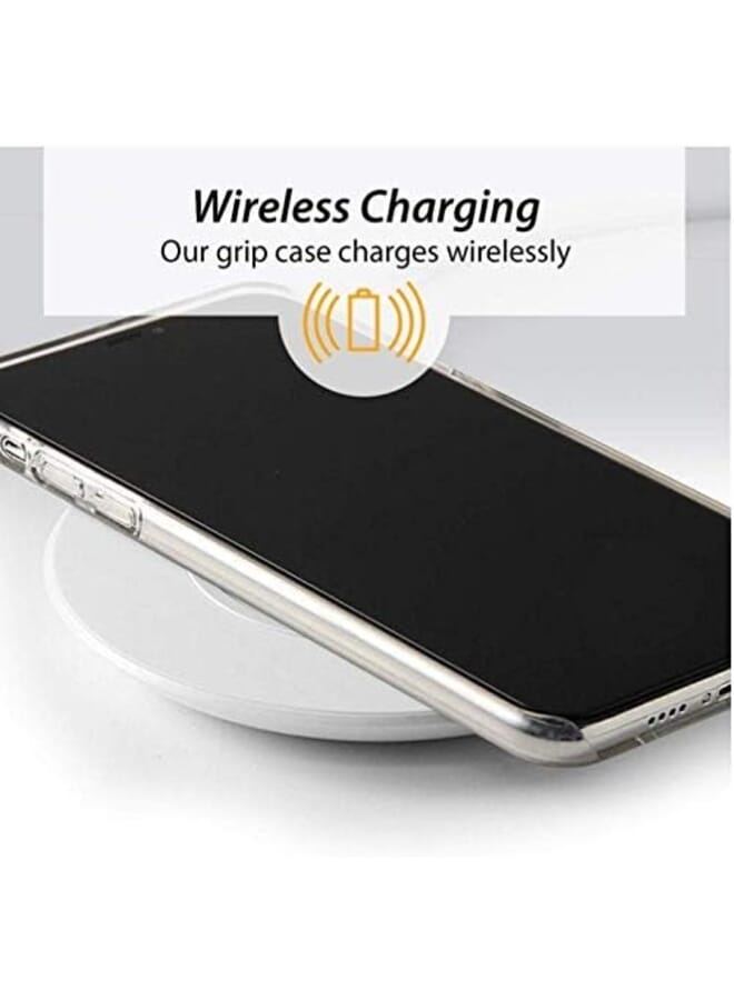 جريب 2 يو غطاء حماية رفيع مع قبضة لهاتف آيفون Xs ماكس شفاف - Image 2