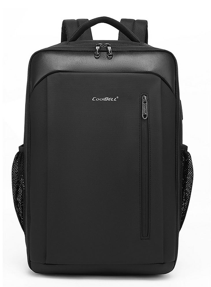 CoolBELL Large Capacity Outdoor Backpack Multi-Functional Laptop Bag Briefcase Black - Image 1