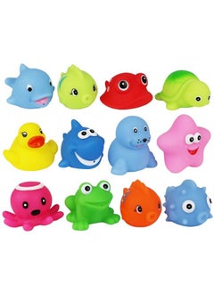 Click N' Play Assorted Colorful Bath Squirters (12 Pack)  - Image 2