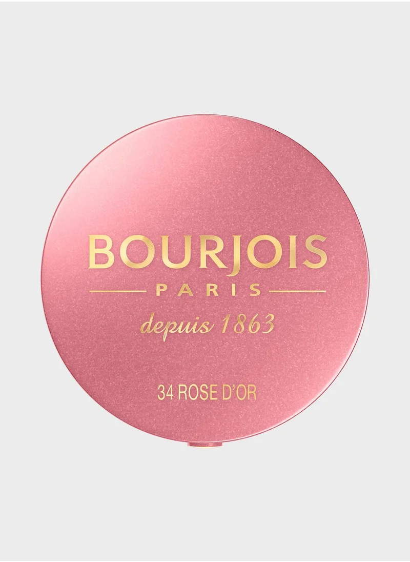 BOURJOIS PARIS Bourjois Little Round Pot Blusher – 34 – Rose D'or, 2.5g