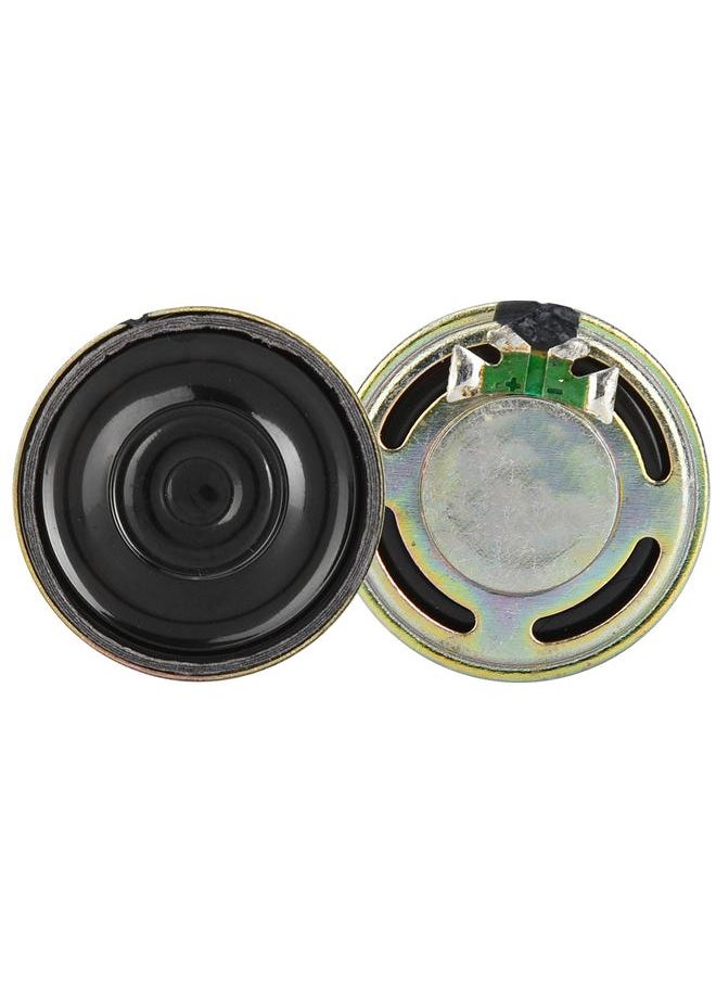 Thoraya 10pcs 32mm 8Ω 0.5W Round Speaker Horn Audio Loudspeaker Repair Parts  - Image 2