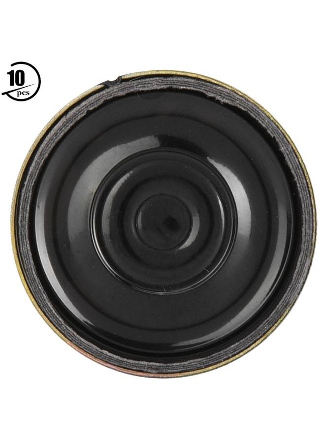 Thoraya 10pcs 32mm 8Ω 0.5W Round Speaker Horn Audio Loudspeaker Repair Parts  - Image 1