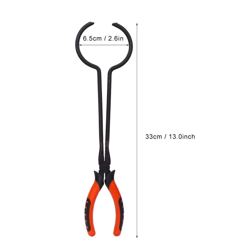 klarako Melting Furnace Holder Clamp, Crucible Tong Clamp Plier Gold Melting Gold Melting Furnace Tongs Crucibles For Metal Pouring Tool for Casting Precious Metals Jewelry Making Tool - Image 5