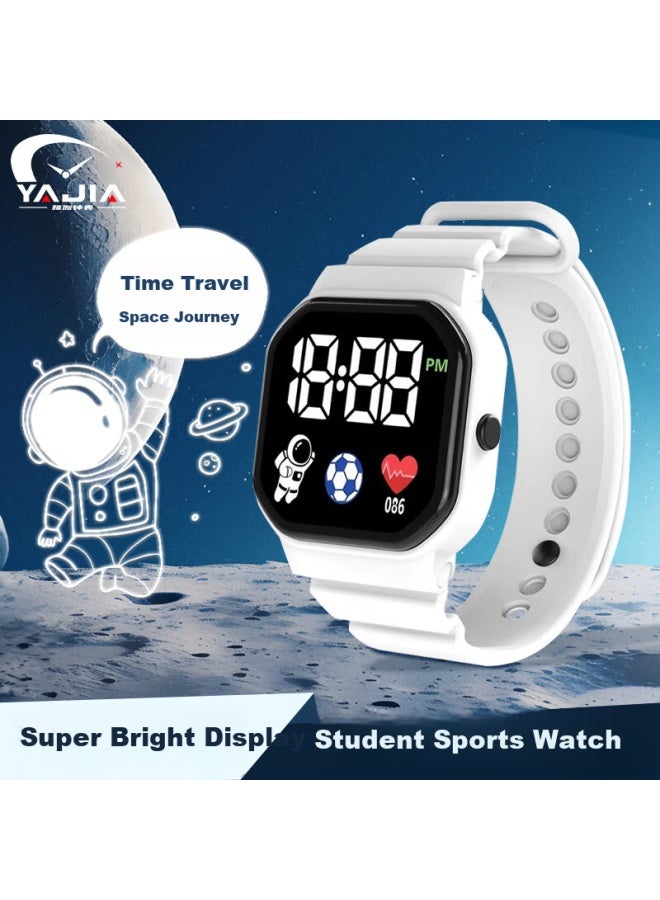 Yajia Kids Electronic Watch Multi-function Led Digital Watch Children's Waterproof Sports Bracelet - Image 1