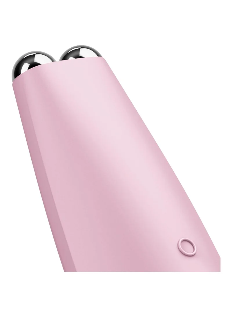 GESKE SmartAppGuided MicroCurrent Face-Lift Pen | 6 in 1 | Anti-aging device | Instant face lift | Skincare tool | Remove wrinkles for firm & youthful skin | Advanced smoothing facial firmer - Pink