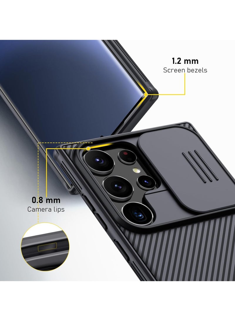 Nillkin Samsung Galaxy S25 Ultra Case Cover Nillkin Camshield Pro Case With Slide Camera Lens Protection PC Back & TPU Frame Bumper Protection for Samsung Galaxy S25 Ultra - Image 3