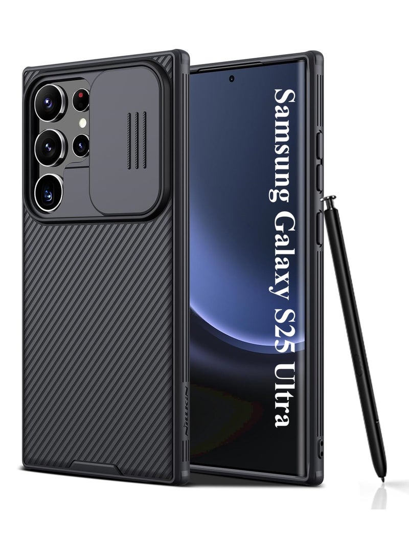 Nillkin Samsung Galaxy S25 Ultra Case Cover Nillkin Camshield Pro Case With Slide Camera Lens Protection PC Back & TPU Frame Bumper Protection for Samsung Galaxy S25 Ultra - Image 1
