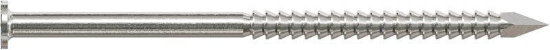 Simpson StrongTie S5SND1 Ring-Shank Wood Siding Nail, 1-3/4 Inch x 0.083 Inch, 14 Gauge, Full Round Head, Diamond Point, Type 304 Stainless Steel (Pack of 350) - Image 2