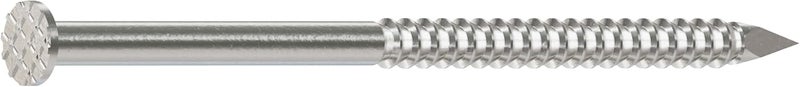 Simpson StrongTie S5SND1 Ring-Shank Wood Siding Nail, 1-3/4 Inch x 0.083 Inch, 14 Gauge, Full Round Head, Diamond Point, Type 304 Stainless Steel (Pack of 350) - Image 3