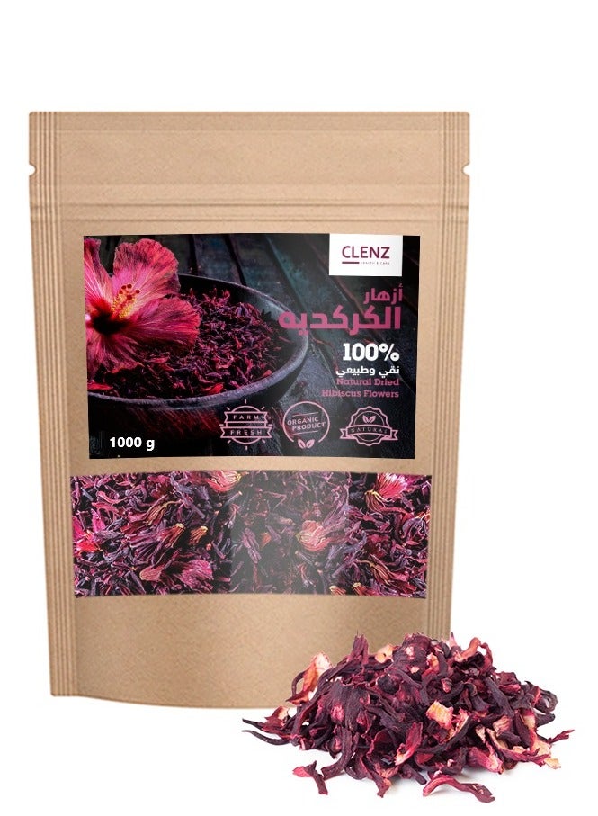Generic 100% Natural  Dried Hibiscus Flowers - 1000g 
