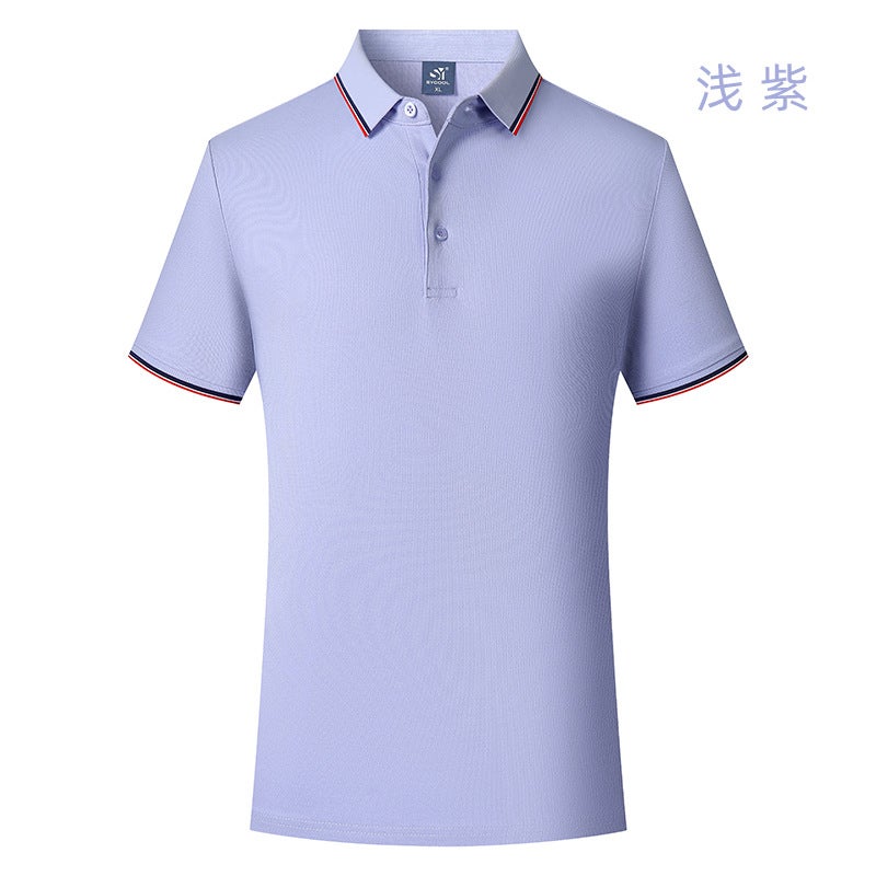 40-Count Sorona Pique Polo Shirts Custom Thick Advertising Cultural Shirts Short-Sleeve Workwear T-Shirts With Printing - Image 1
