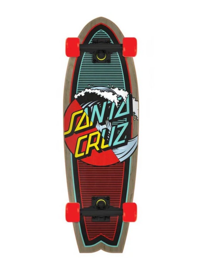 SANTA CRUZ - Santa Cruz Classic Wave Splice Cruzer Longboard Complete 27.7 - Image 1