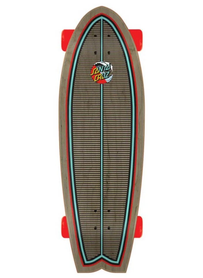 SANTA CRUZ - Santa Cruz Classic Wave Splice Cruzer Longboard Complete 27.7 - Image 1