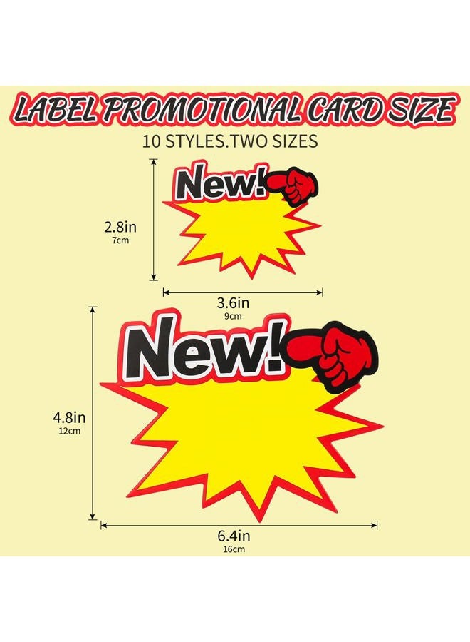 YWFAFO Starburst Sign for Retail Store Small 500pcs - Image 3