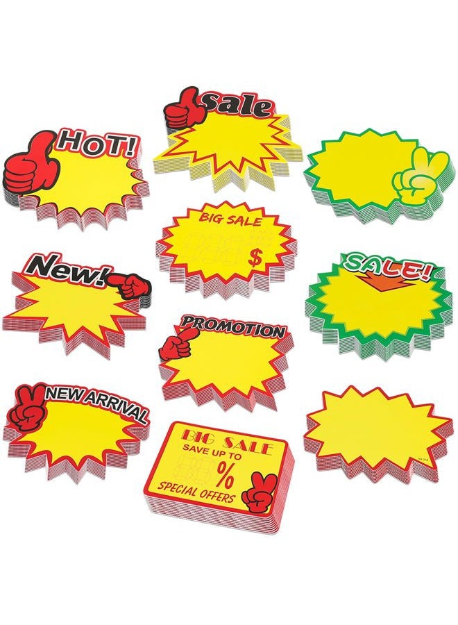 YWFAFO Starburst Sign for Retail Store Small 500pcs - Image 1