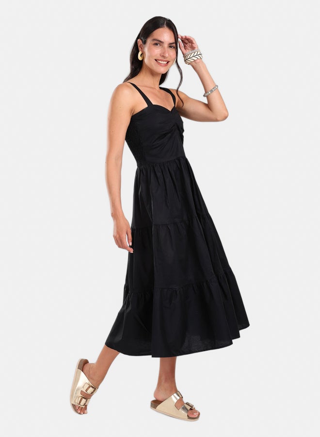 Carina Sleeveless Tiered Midi Dress - Image 2