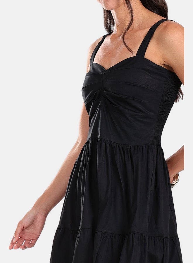 Carina Sleeveless Tiered Midi Dress - Image 4