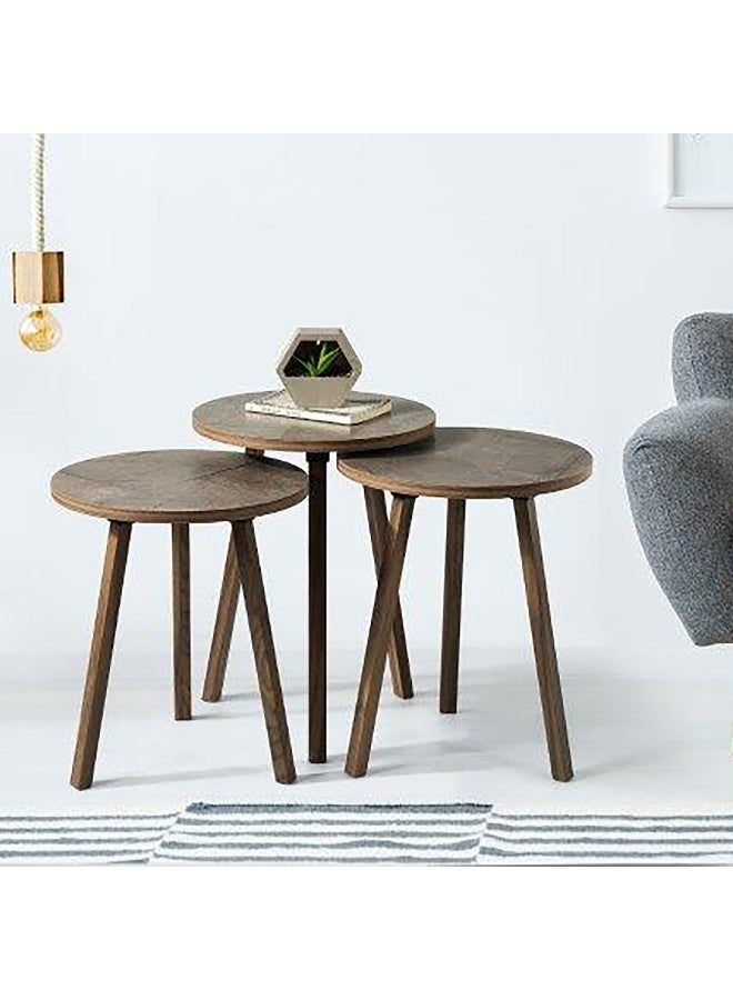 Home Box طاولة نيف المستديرة - مجموعة من 3 - Image 1