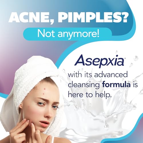 Asepxia Acne Treatment Scrub Cleansing Bar Soap | Removes pore-clogging dirt & impurities, Helps eliminate blackheads, Deep cleansing without blackheads, Salicylic Acid Cleanser, Size 4 Oz, 1-Pack - Image 2