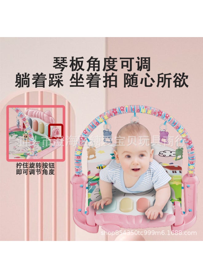 Tiibaby Baby Piano Fitness Rack Baby Music Game Mat Piano 36 Months Newborn Toddler Educational Toys - Image 3