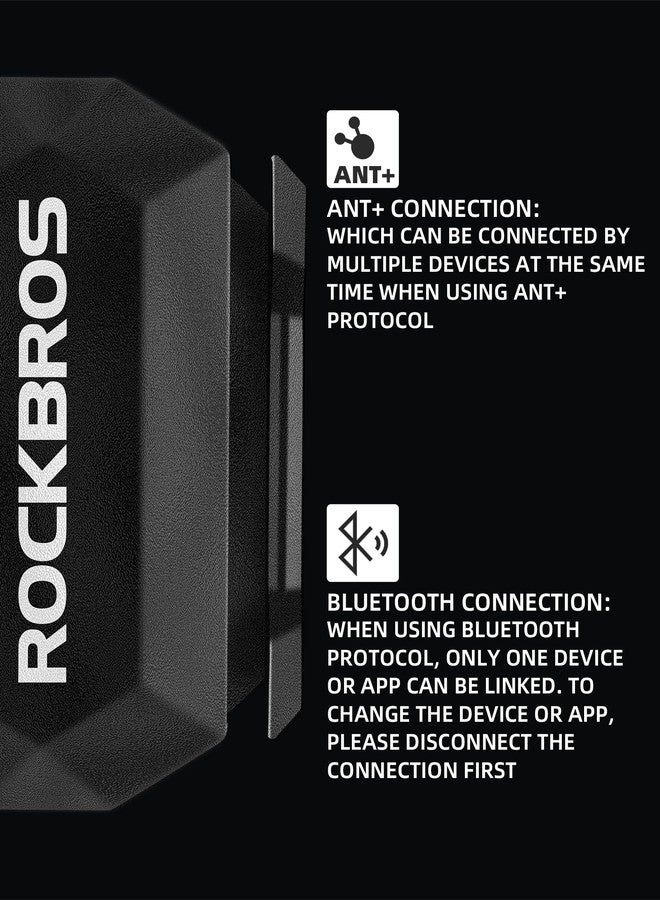روكبروز كمبيوتر دراجة ROCKBROS لاسلكي، مزود بمقياس سرعة ومسافة، وجهاز استشعار السرعة والإيقاع، وشاشة LCD مقاومة للماء مقاس 2.9 بوصة. - Image 5