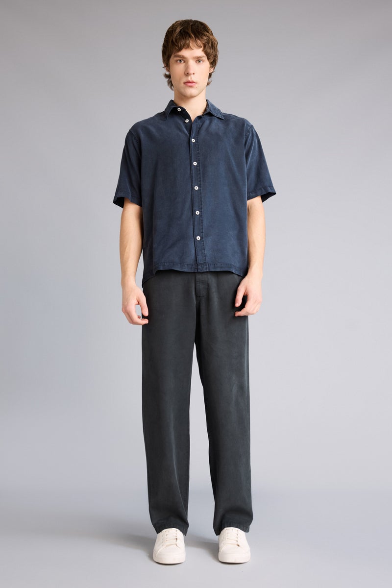 DeFacto Grey Man Premium Relax Fit Trousers Casual - Image 2