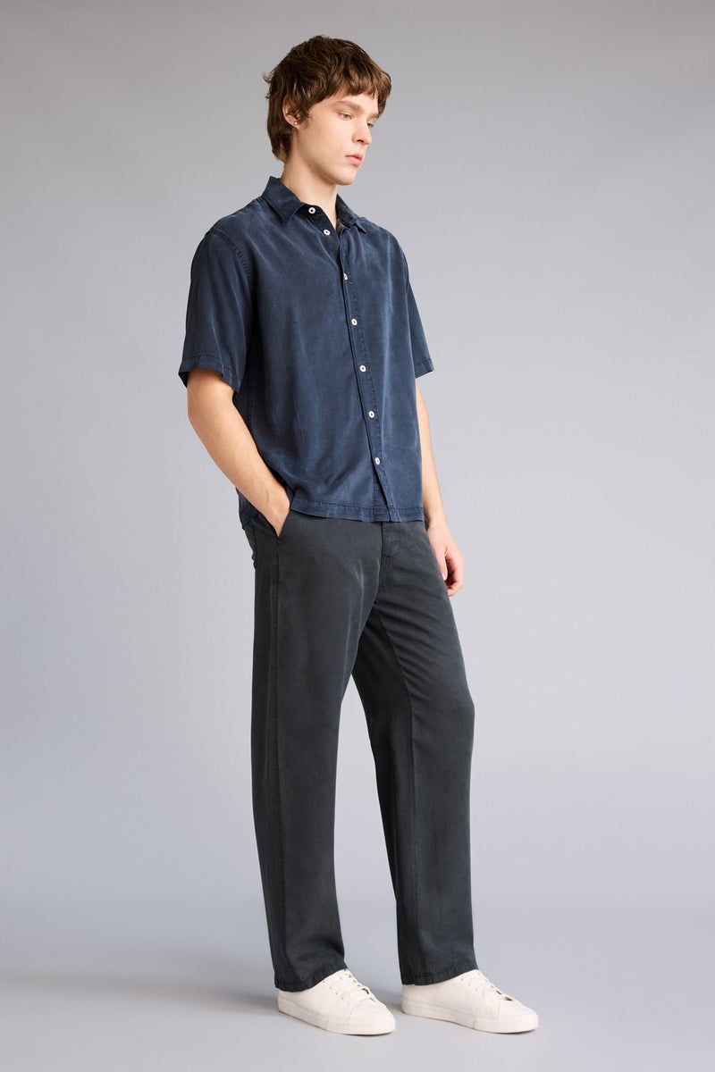 DeFacto Grey Man Premium Relax Fit Trousers Casual - Image 1