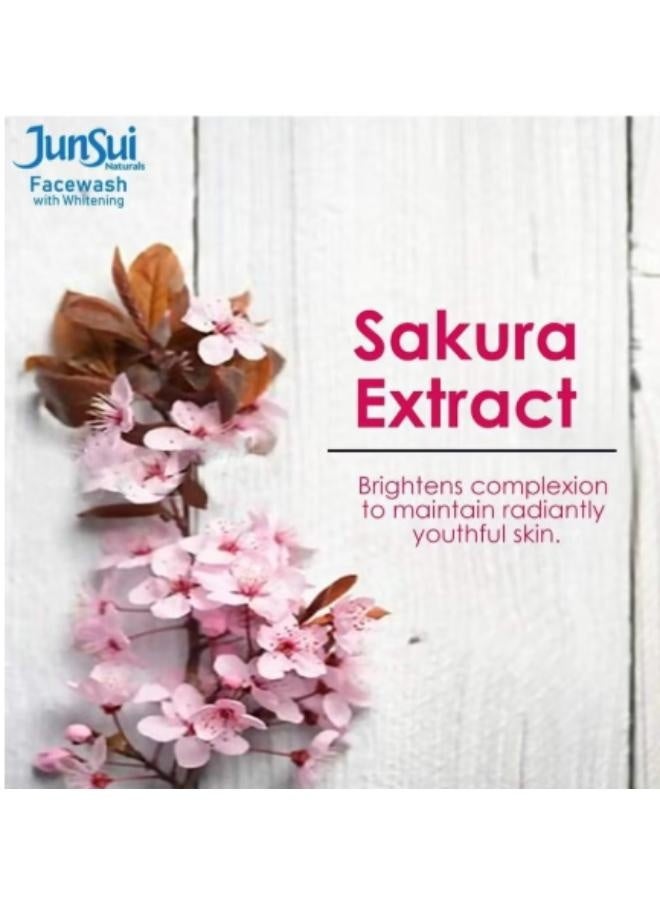 Junsui Face Wash With Whitening 100 g Radiance - Image 5