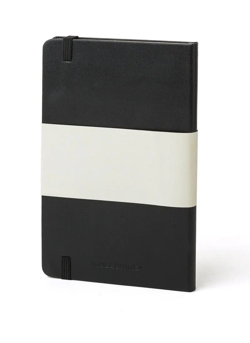 MOLESKINE Black Elastic Band Notebook Solid