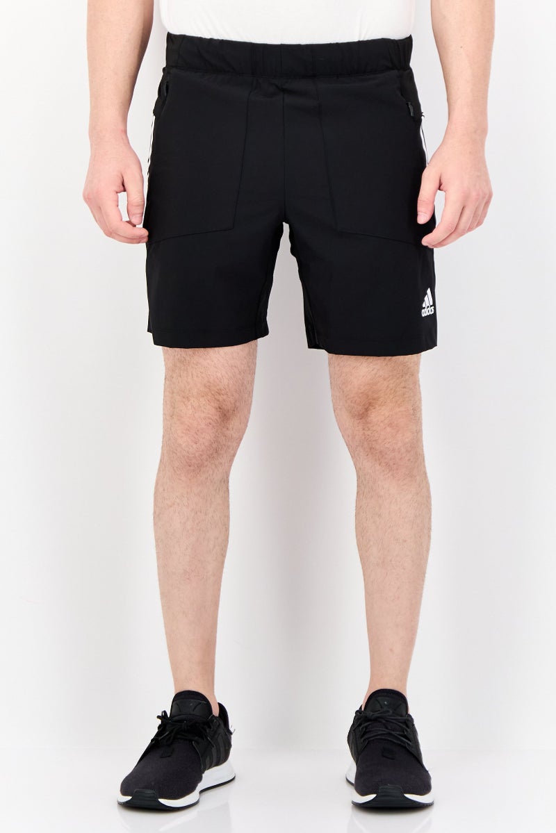 Adidas Men Sportswear Fit Training Shorts, Black - Image 1
