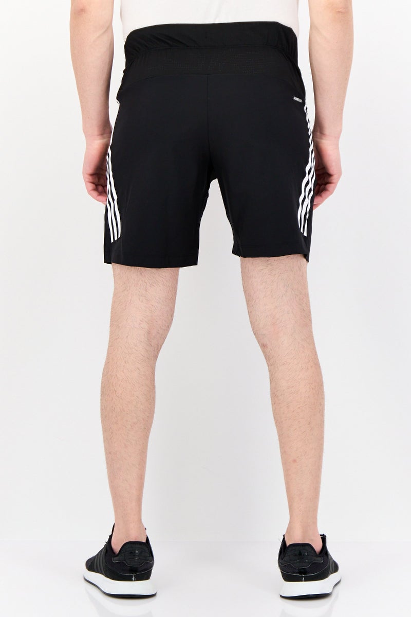 Adidas Men Sportswear Fit Training Shorts, Black - Image 3