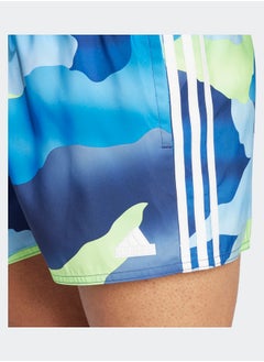 Adidas شورت سباحة City Escape Camo 3-Stripes Cix  - Image 4