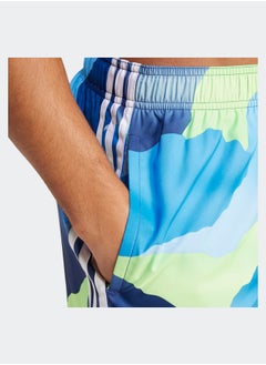 Adidas شورت سباحة City Escape Camo 3-Stripes Cix  - Image 5