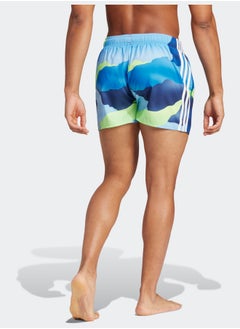 Adidas شورت سباحة City Escape Camo 3-Stripes Cix  - Image 2