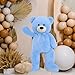 MorisMos Giant Teddy Bear Stuffed Animal 3ft36 Big Bear for KidLarge Stuffed Bear for Baby Shower Teddy Bear for Girlfriend Boyfriend Wife Mother Fiance Valentines Birthday Blue - Image 4