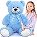 MorisMos Giant Teddy Bear Stuffed Animal 3ft36 Big Bear for KidLarge Stuffed Bear for Baby Shower Teddy Bear for Girlfriend Boyfriend Wife Mother Fiance Valentines Birthday Blue - Image 2