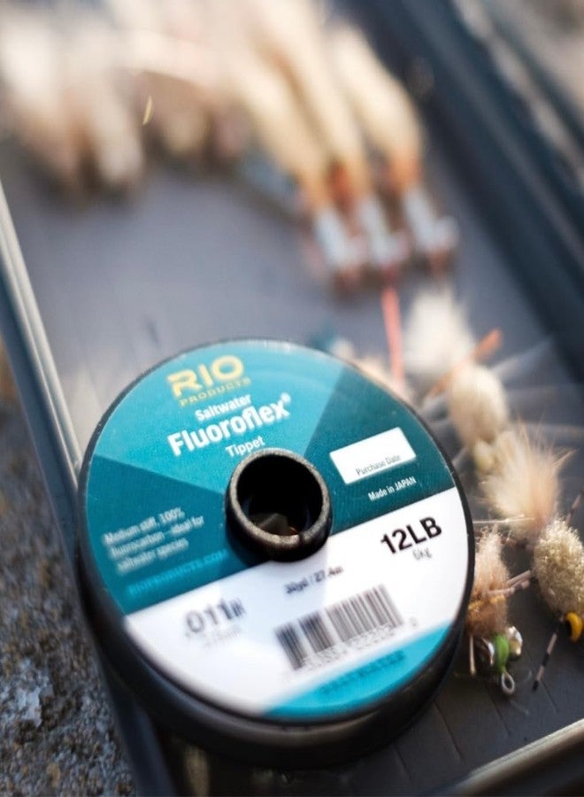 RIO PRODUCTS خيط صيد الذباب من ريو برودكتس، خيط صيد للمياه المالحة، 30 ياردة، 25 رطل، أدوات صيد، شفاف - Image 3