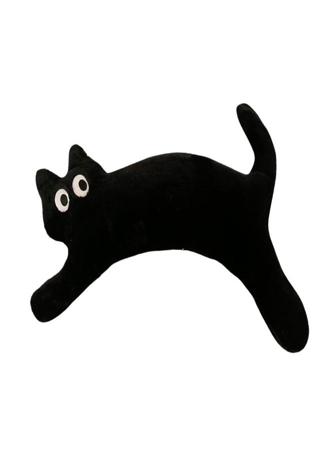 TechMax Solution Small Cute Cat Kitten Pillow, Portable Travel Plushie, Mini Soft Stuffed Animal Toy - Image 1
