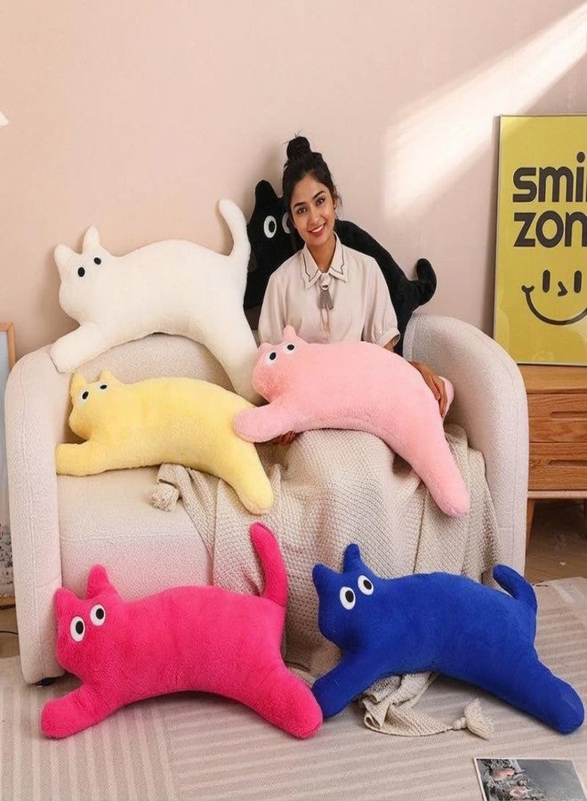 TechMax Solution Small Cute Cat Kitten Pillow, Portable Travel Plushie, Mini Soft Stuffed Animal Toy - Image 5