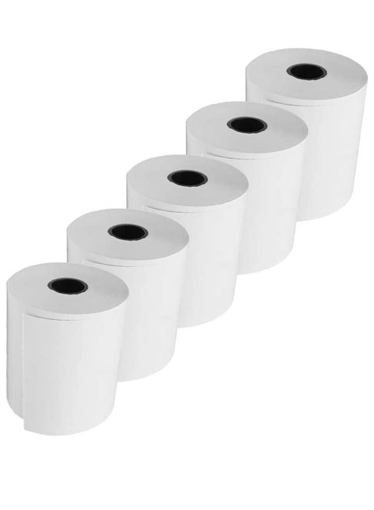 Thermal Paper Roll 80 X 70 mm ( 50 Rolls ) - Image 4