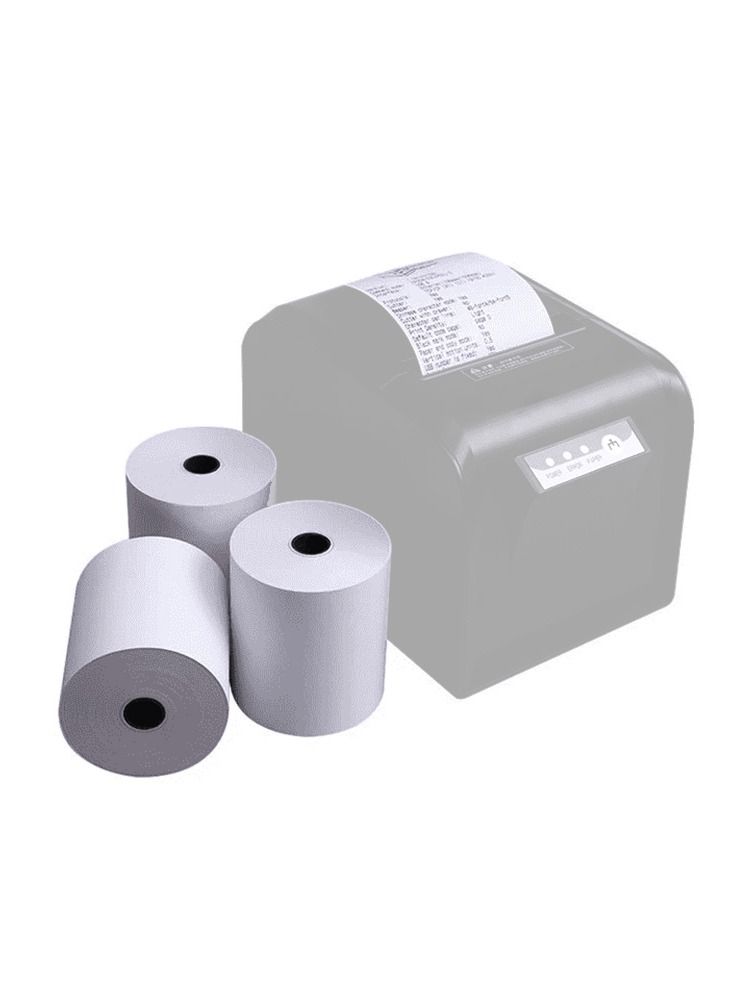 Thermal Paper Roll 80 X 70 mm ( 50 Rolls ) - Image 5