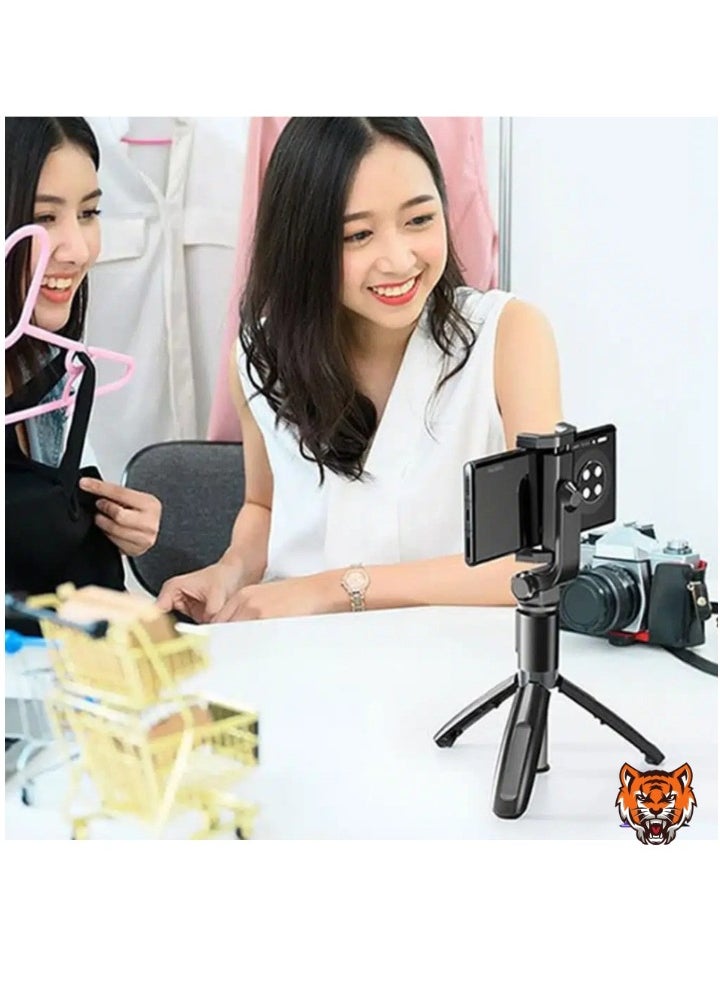 TIGER Selfie Stick Tripod – Foldable, Wireless with Bluetooth Remote for Perfect Selfies, Vlogging, and Photos  - Image 4